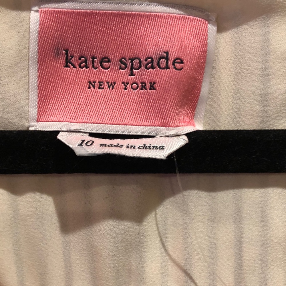 NWOT kate spade Pastel Floral Ruffle-Sleeve Dress in Multi pastel colors - Picture 8 of 14